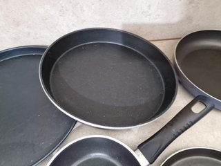Set di 6 padelle antiaderenti