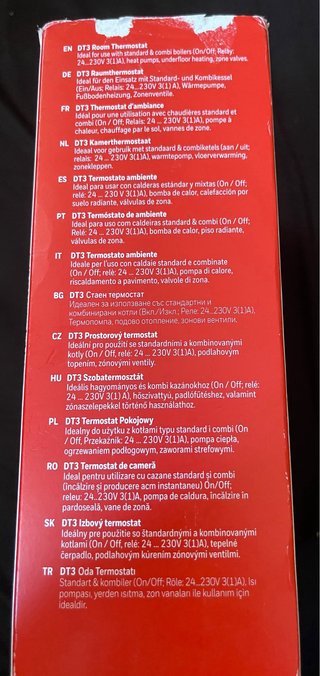 Termostato Honeywell Home DT3