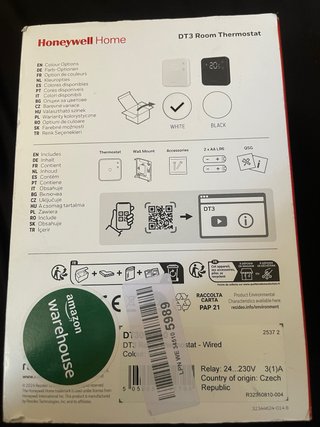 Termostato Honeywell Home DT3