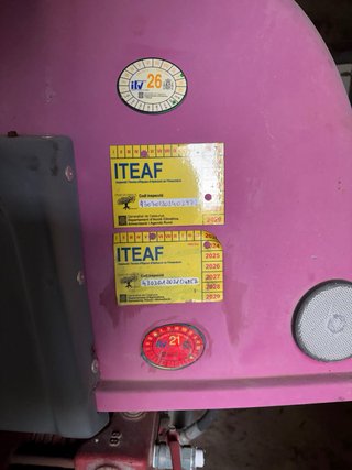 Cuba tractor 2000L herbicida