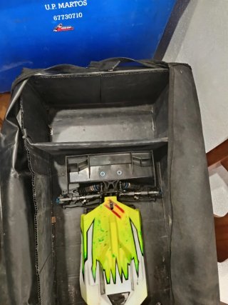 Bolsa o maleta transporte coche RC 1:8 Off-Road
