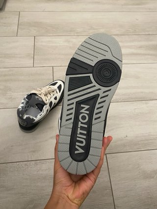 Louis Vuitton Scarpe da Ginnastica Nere Marroni Bi