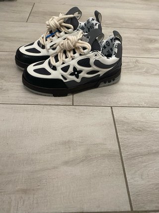 Louis Vuitton Scarpe da Ginnastica Nere Marroni Bi