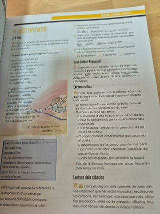 Llengua catalana, 4 ESO, Programa Maria de Bell...