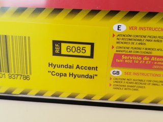 Scalextric Hyundai Accent Copa