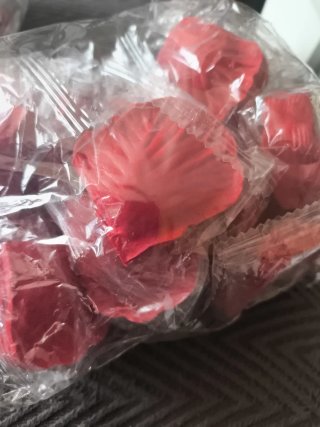 2000 Pétalos de Rosa Rojos Papel