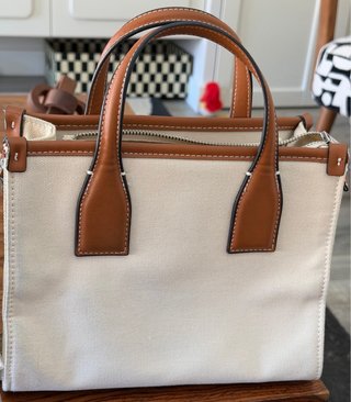 Bolso Zara Beige y Marrón
