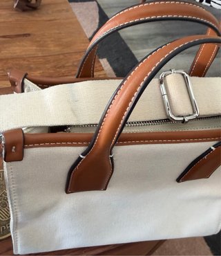 Bolso Zara Beige y Marrón
