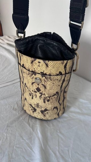 Bolso Furla Piel Serpiente Beige/Marrón