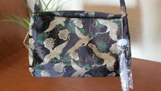 Bolso de mano estilo japonés vintage