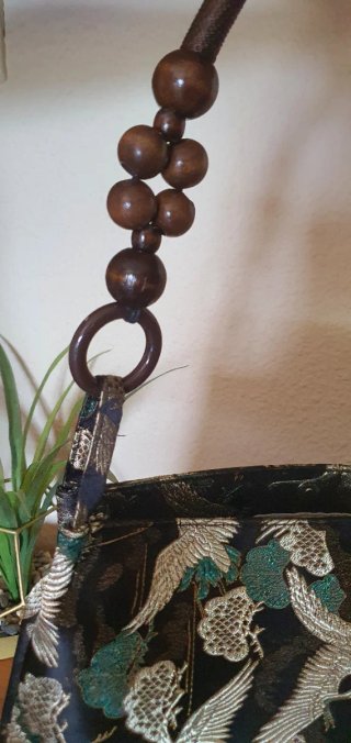 Bolso de mano estilo japonés vintage