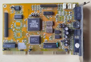 UNA Tarjeta Sonido ISA 16 bits