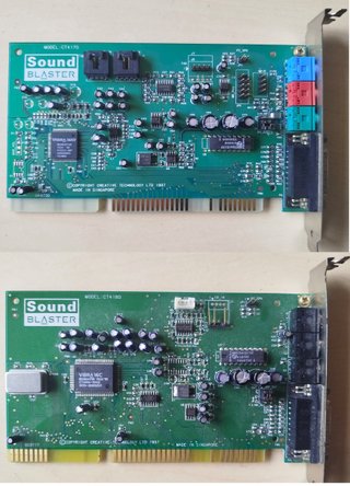 UNA Tarjeta Sonido ISA 16 bits