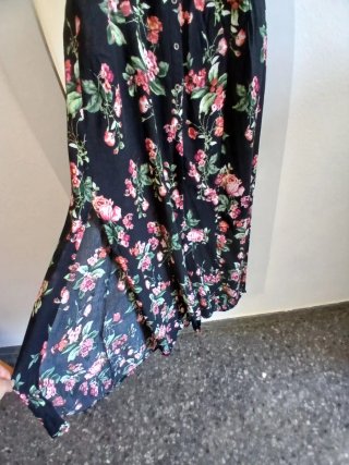 Abito lungo floreale Stradivarius Taglia S