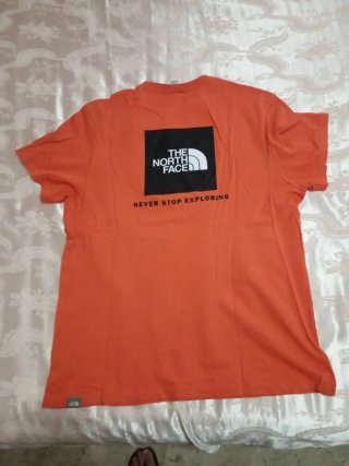 Maglia The North Face Uomo Arancione Cotone