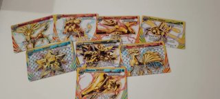 Cromos Pokémon BREAK y TURBO Dorados