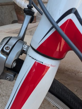 Bicicleta Carretera Orbea Aqua Blanca/Roja