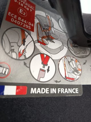 Asiento de seguridad