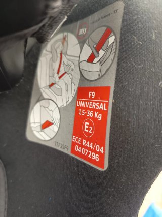 Asiento de seguridad