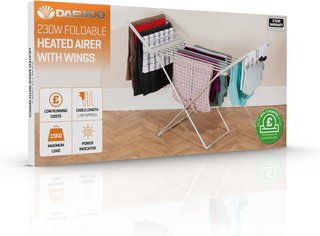 Daewoo tendedero plegable calefacción eficiente