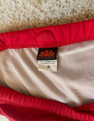 Costume SUNDEK rosso taglia S