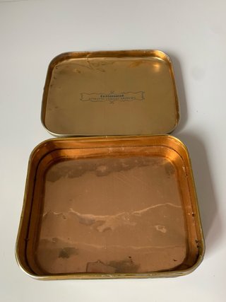 Scatola di Latta Motta vintage