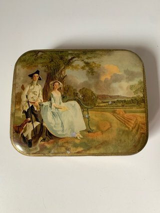 Scatola di Latta Motta vintage
