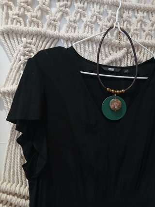 Vestido con collar  talla L