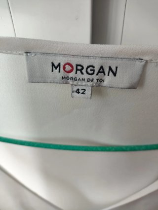 Blusa Morgan Blanca Talla 42