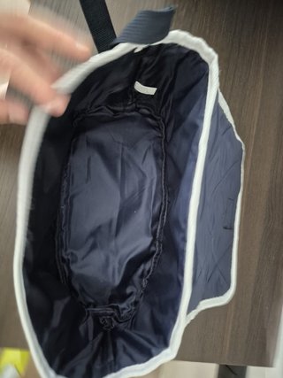 Borsa passeggino trapuntata blu