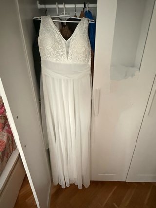 Vestido de Novia Blanco Encaje