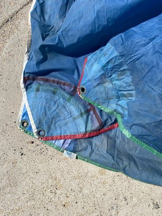 Spinnaker simétrico vela ligera