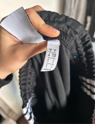 Adidas Pantalones Deportivos Negro