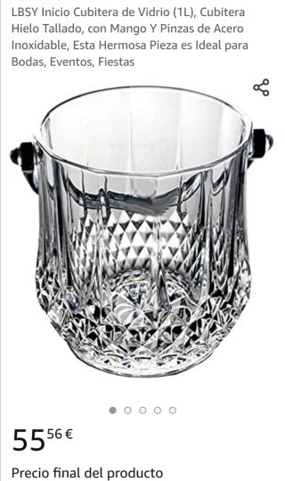Cubitera Cristal D'Arques NUEVA