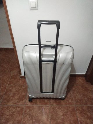 Maleta Samsonite C-Lite Plata