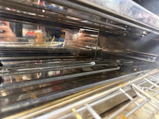 Tostadora industrial acero inox. 2 niveles