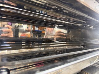 Tostadora industrial acero inox. 2 niveles