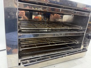 Tostadora industrial acero inox. 2 niveles