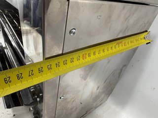Tostadora industrial acero inox. 2 niveles