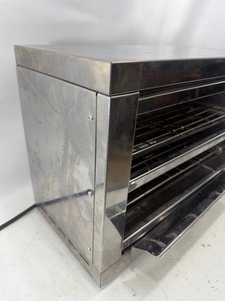 Tostadora industrial acero inox. 2 niveles