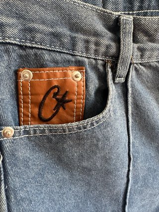 Corteiz Jorts Denim Genes Talla M