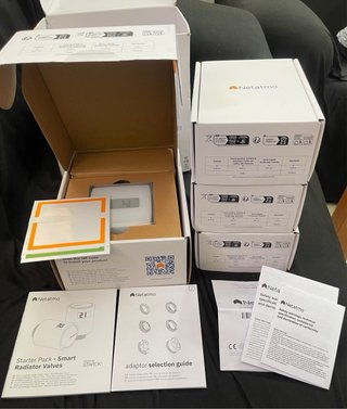 Termostato Inteligente Netatmo + 3 Radiadores