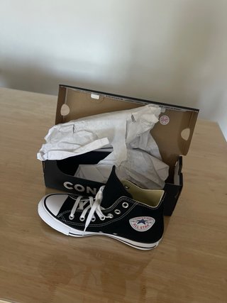 Converse All Star Hi Negras Mujer