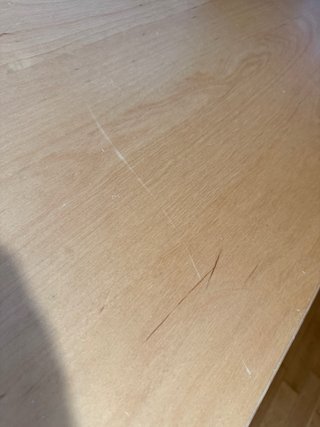 Mesa de escritorio Ikea Galant madera y metal