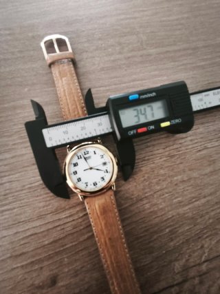 Reloj Seiko Dorado y Marrón