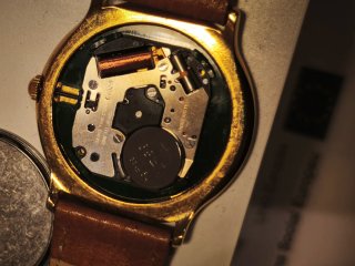 Reloj Seiko Dorado y Marrón