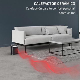 Rowenta calefactor cerámico bajo consumo