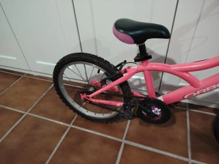 Bicicleta Orbea niña rosa 18