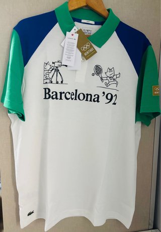 Polo Lacoste Barcelona '92 Olympic Heritage Talla