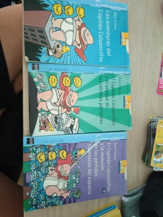 Libros capitan calzoncillos